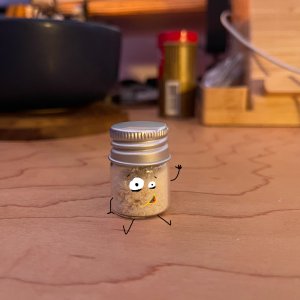 finally he found us!