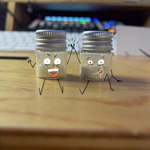 what's mine is yours. well half of it at least.