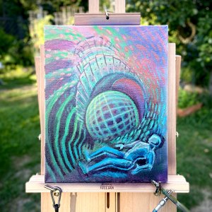 WIP - Argus 01 (Acrylic)