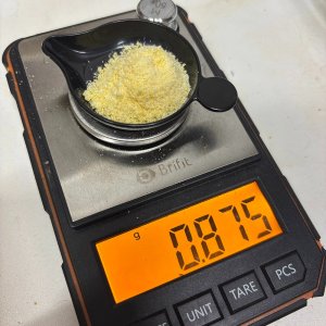 Second & Third Pulls from approx 250g MHRB