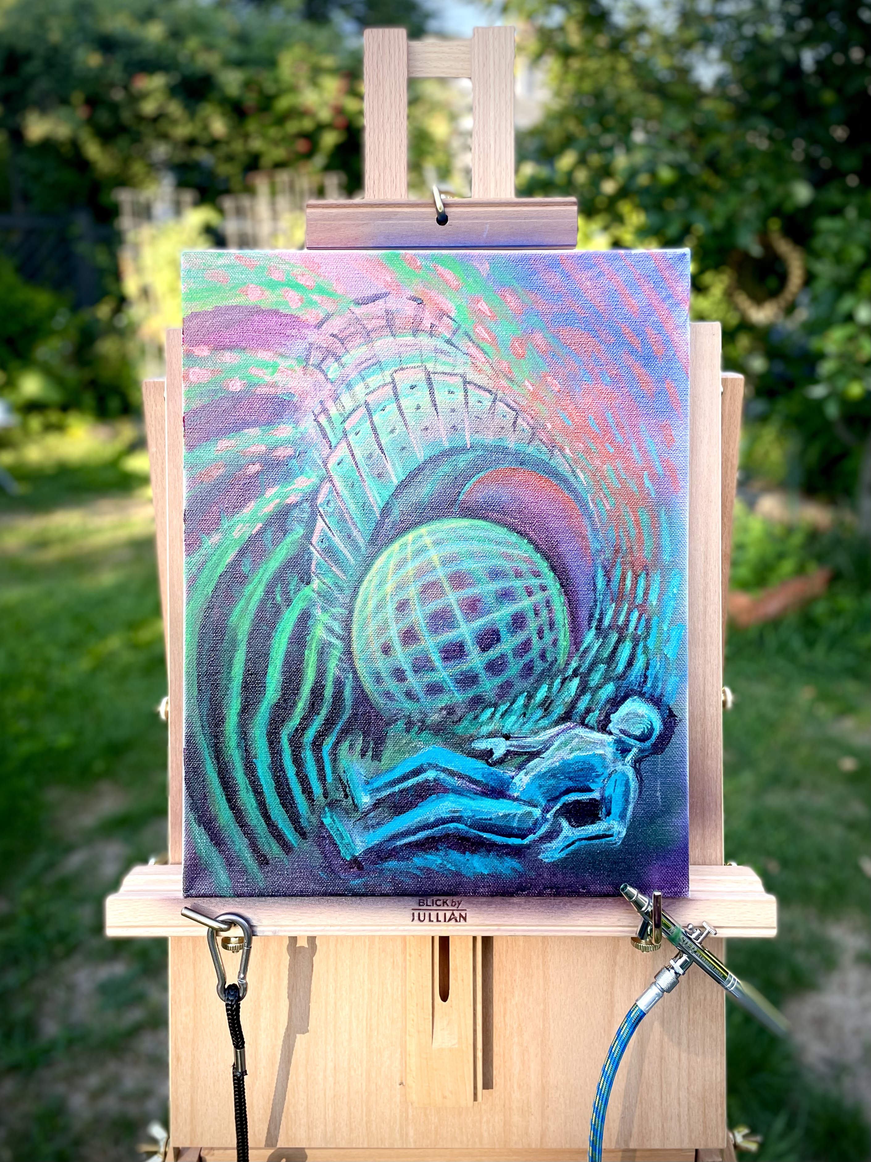 WIP - Argus 01 (Acrylic)