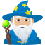Man mage: medium-light skin tone :man_mage_tone2: 🧙🏼♂️